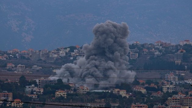 Airstrike attack on Nasrallah