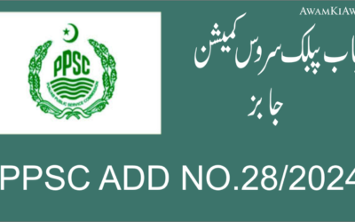 Punjab (PPSC) Adv No. 28/2024: Vacancies in Govt Departments