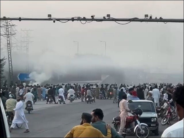 PTI supporters clash