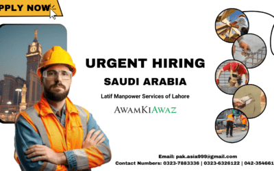 Urgent Job Openings for Saudi Arabia – November 2024